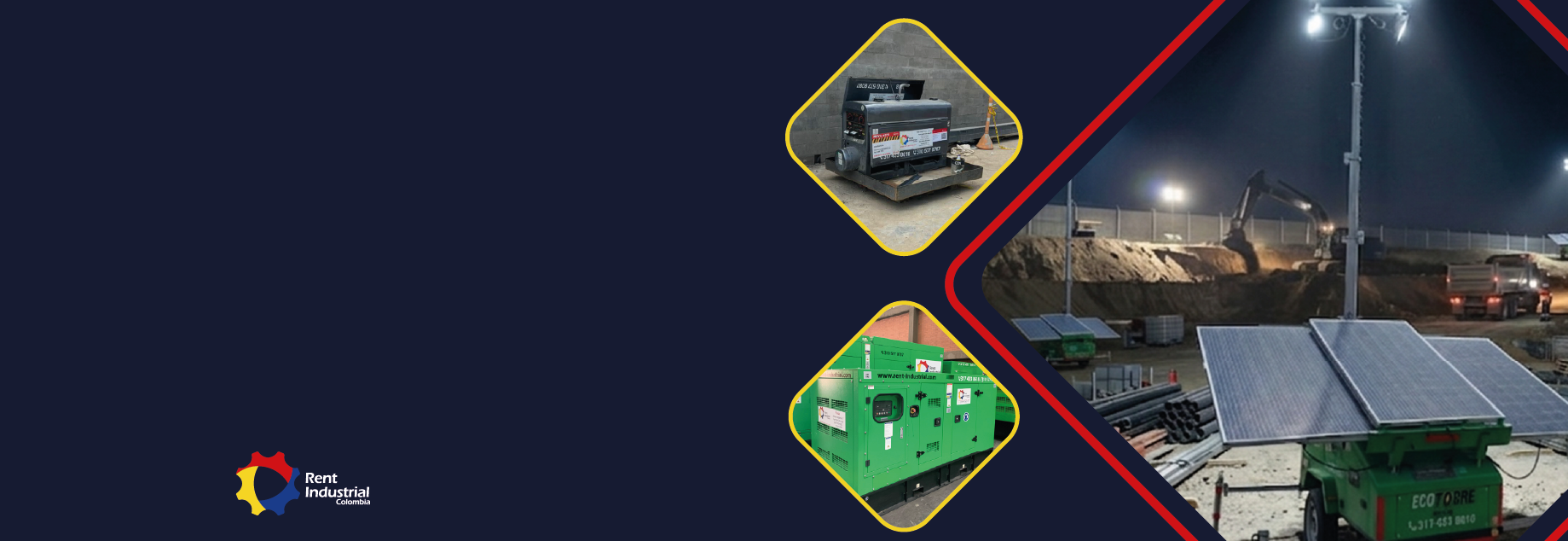 Energía, iluminación y potencia para cada proyecto