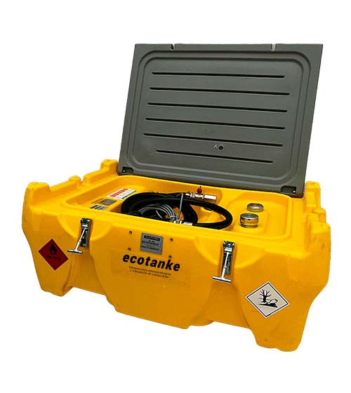 Ecotanke 220D Diésel | Tanque Portátil con Bomba Eléctrica de 220L en Colombia
