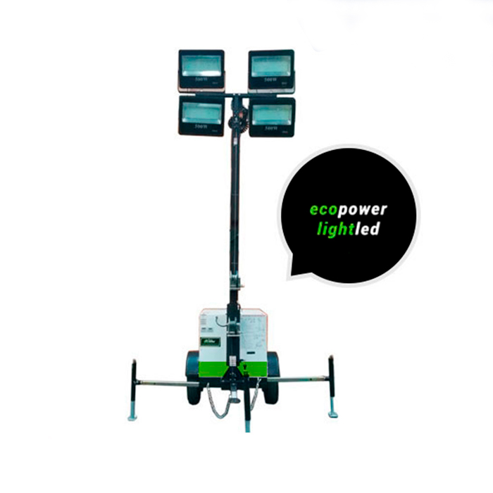 Torre iluminacion EcoPower Light LED Magnum