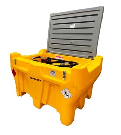 Tanque Ecotanke 330 Diésel con Conexión a la Red – Portátil, resistente y adaptable a pick-ups